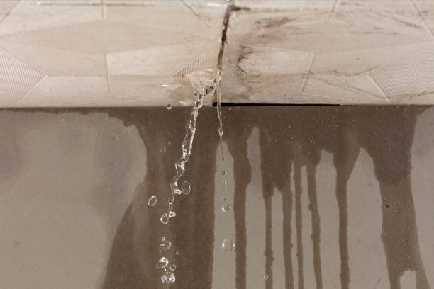 Professional Flood Damage Cleanup technician working in Avalon, PA